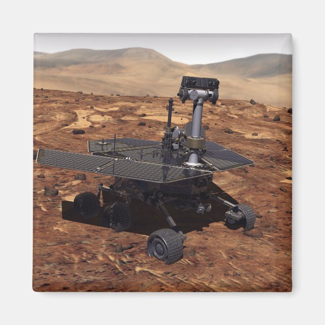 Imán Representación de Mars Rover 2 (Frente)