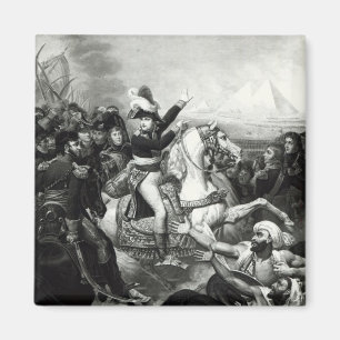 Imán Representación de Napoleon como el héroe