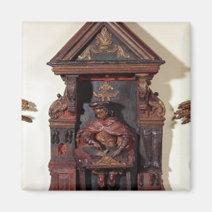 Imán Representación de St. Crispin en su banco de