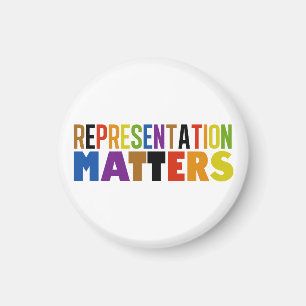 Imán Representación Importa Arcoíris Diversidad LGBTQ