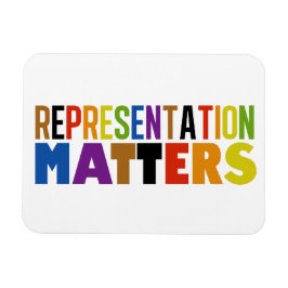 Imán Representation Matters Rainbow Diversity Card
