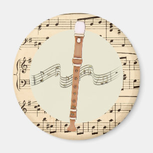 Imán Reproducción de instrumentos musicales y papel de 