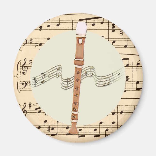 Imán Reproducción de instrumentos musicales y papel de  (Frente)