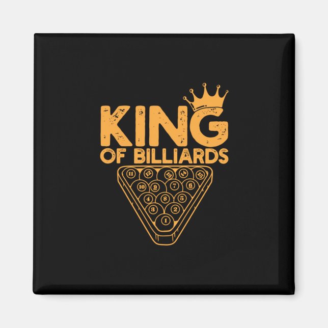 Imán Reproductor de Billiards | Rey De Billetes (Frente)