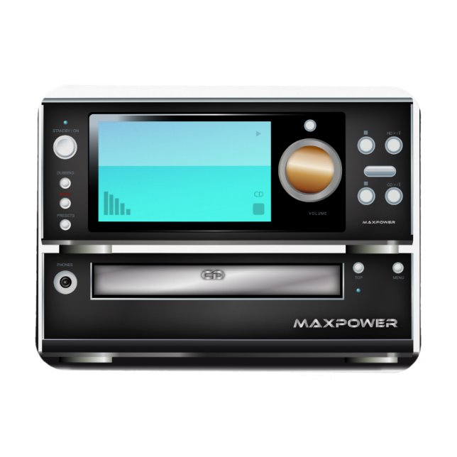 Imán Reproductor de CD (Horizontal)