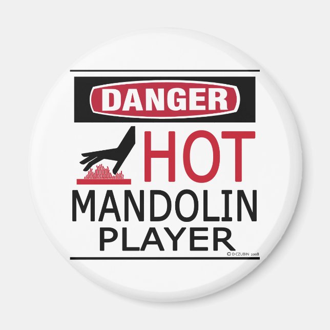 Imán Reproductor de Mandolin Caliente (Frente)