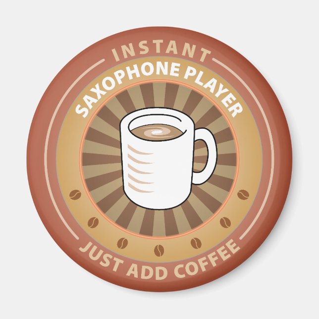 Imán Reproductor saxofónico instantáneo (Frente)