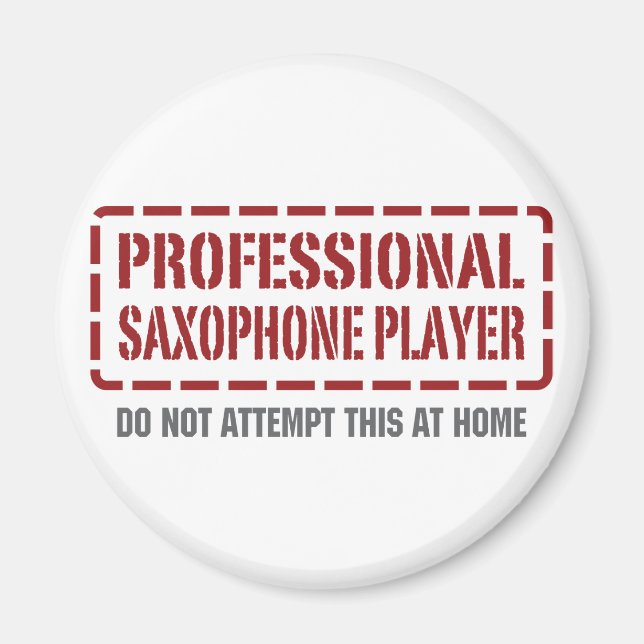 Imán Reproductor saxofónico profesional (Frente)
