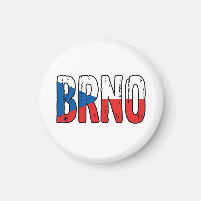 Imán República Checa de Brno (Frente)