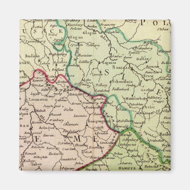 Imán República Checa y Polonia (Frente)