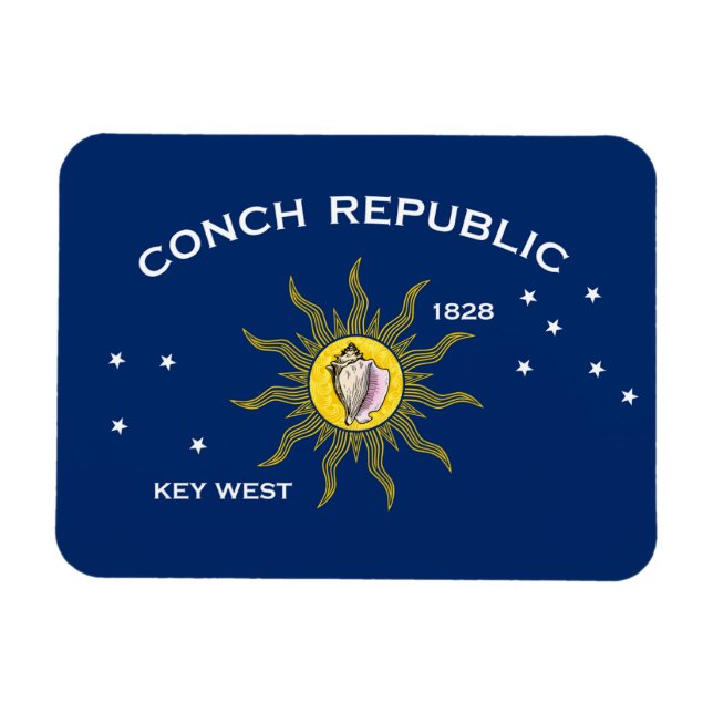 Imán República de Conch (Horizontal)