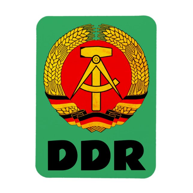 Imán República Democrática Alemana (DDR, RDA) (Vertical)