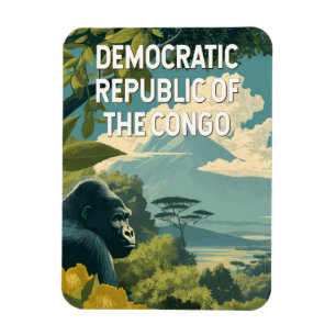 Imán República Democrática del Congo Ilustración