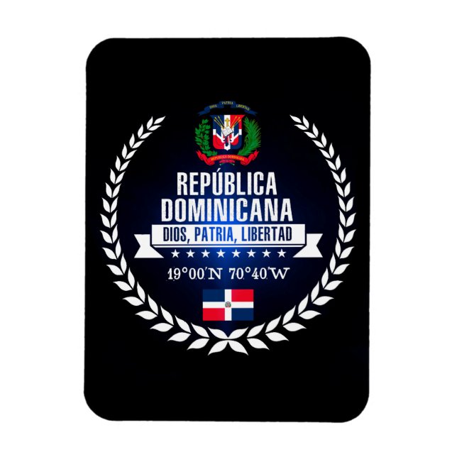 Imán República Dominicana (Vertical)
