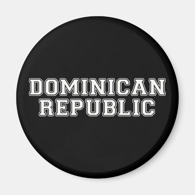 Imán República Dominicana (Frente)