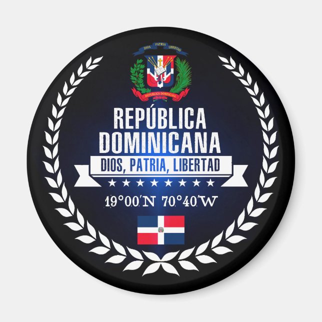 Imán República Dominicana (Frente)
