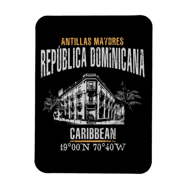 Imán República Dominicana (Vertical)