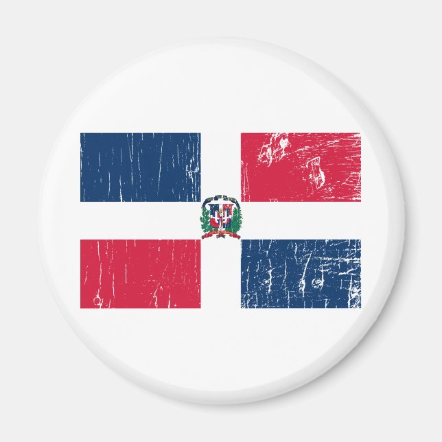Imán República Dominicana Vintage (Frente)