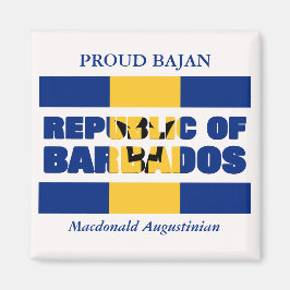 Imán República Personalizada de Barbados