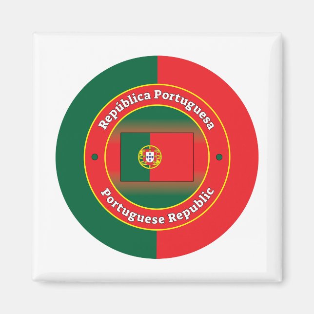 Imán República Portuguesa (Frente)