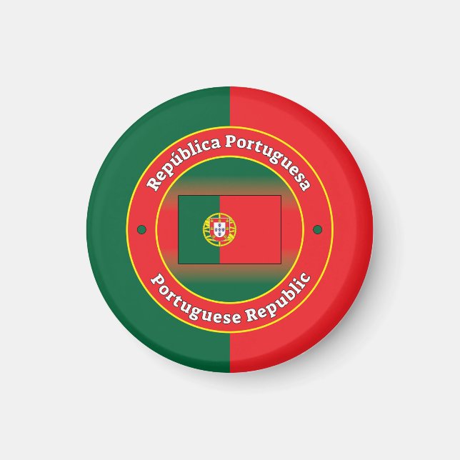 Imán República Portuguesa (Frente)