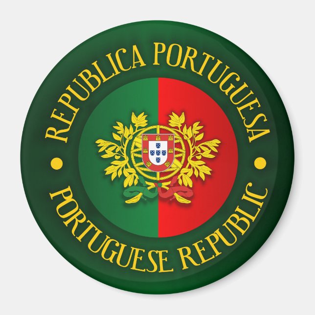 Imán República Portuguesa (Frente)