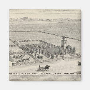 Imán Res de Fairview, ranchos