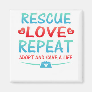 Imán Rescate amor Repetir Adoptar y salvar una vida