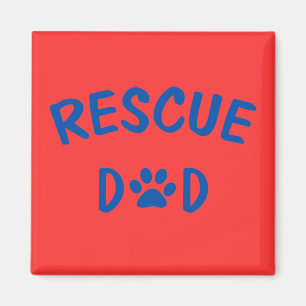 Imán Rescue Dad Magnet