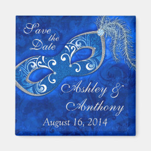 Imán Reserva de la boda del carnaval de la bola de