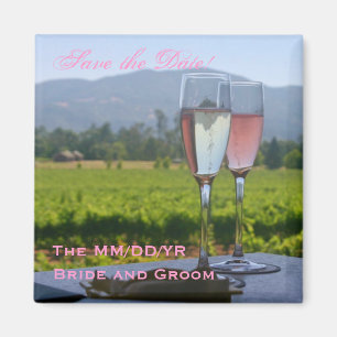 Imán ¡Reserva de Napa Valley la fecha!