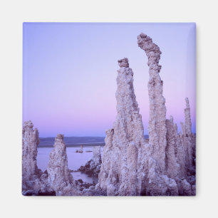 Imán Reserva del lago Mono. California. EE. UU. Tufa