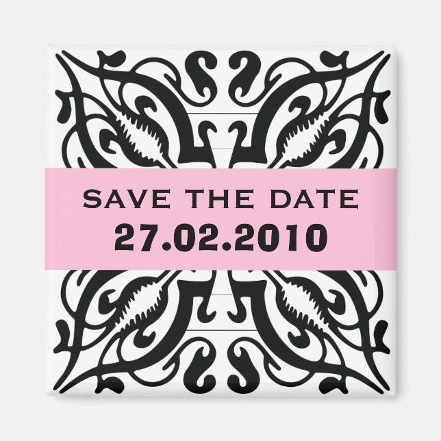 Imán Reserva la fecha (Frente)