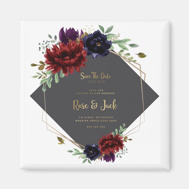 Imán Reserva la fecha (Frente)