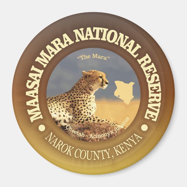 Imán Reserva Nacional de Maasai Mara (Frente)