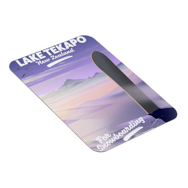 Imán Reserva un viaje hoy lago Tekapo Nueva Zelanda (Lado Derecho)