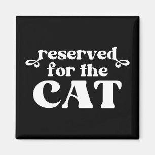 Imán Reservado Para El Gato