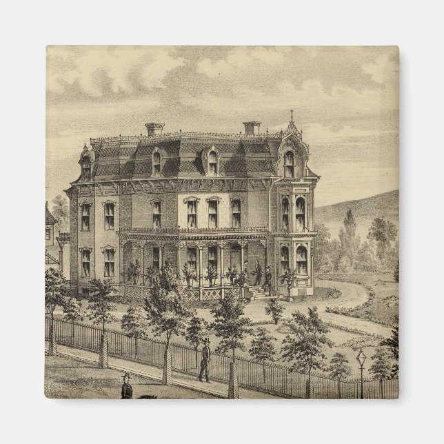 Imán Residencia de AM Brown (Frente)