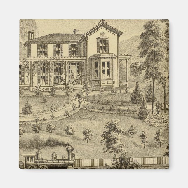 Imán Residencia de David R Kerr (Frente)