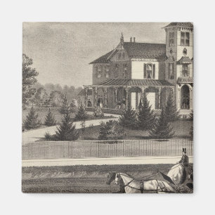 Imán Residencia de James G Gowdy, río Tom, NJ