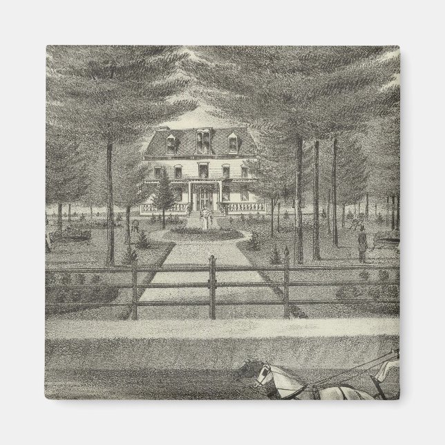 Imán Residencia de JP Cooper, Rumson New Jersey (Frente)