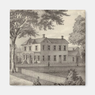 Imán Residencia de Osborne Curtis, aldea de Squan, NJ
