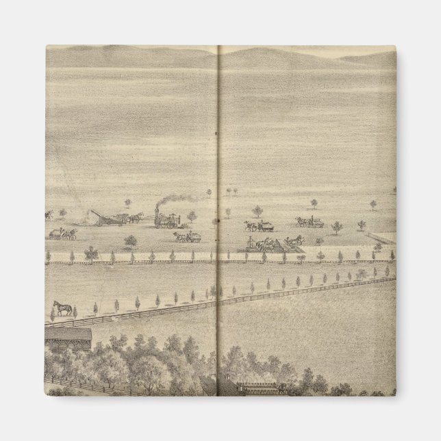 Imán Residencia de Reed, Aterrizaje de Caballeros (Frente)