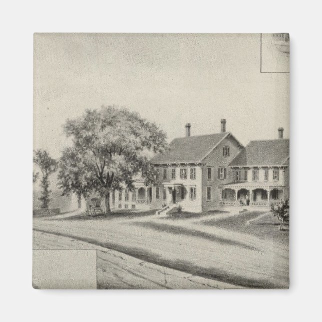 Imán Residencia de SH Dow (Frente)