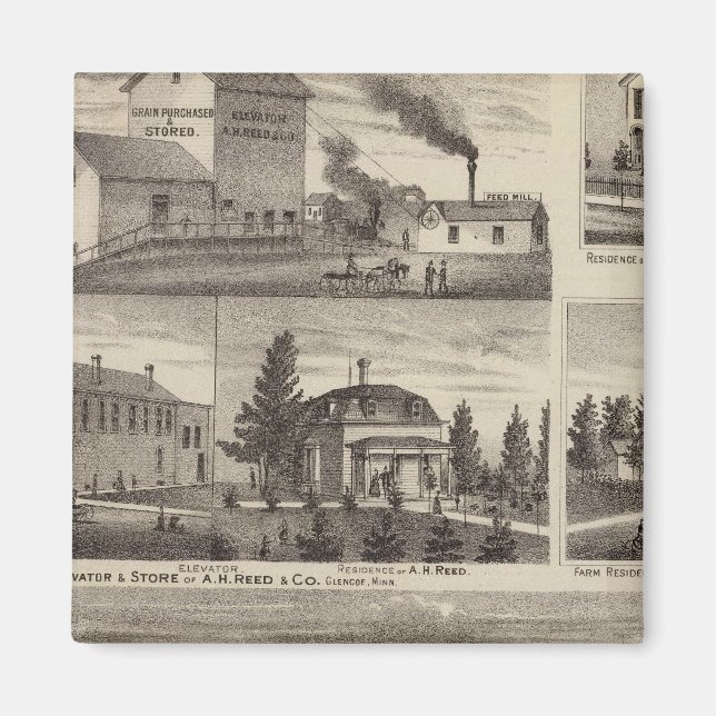 Imán Residencia en Hutchinson, Minnesota (Frente)