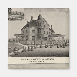 Imán Residencia Shattuck, McLane Mills