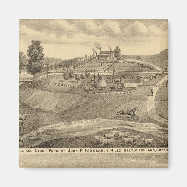 Imán Residencia y granja (Frente)