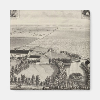 Imán Residencia y rancho de Bostwick, Kinsley, Kansas