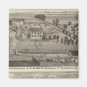 Imán Residencias agrícolas de HB Kay y YA Glenn