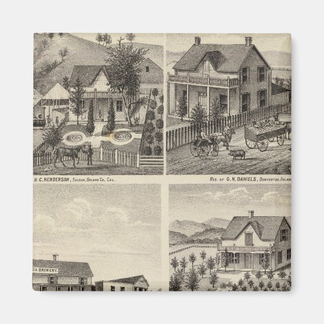 Imán Residencias, Cervecería, rancho (Frente)